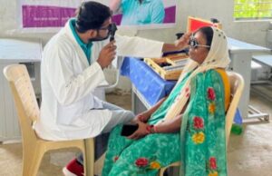 अदाणी फाउंडेशन ने 35 दिनों तक लगाया निःशुल्क नेत्र परीक्षण शिविर