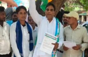 राष्ट्रीय जनमत पार्टी मिर्जापुर ने किया धरना प्रदर्शन।